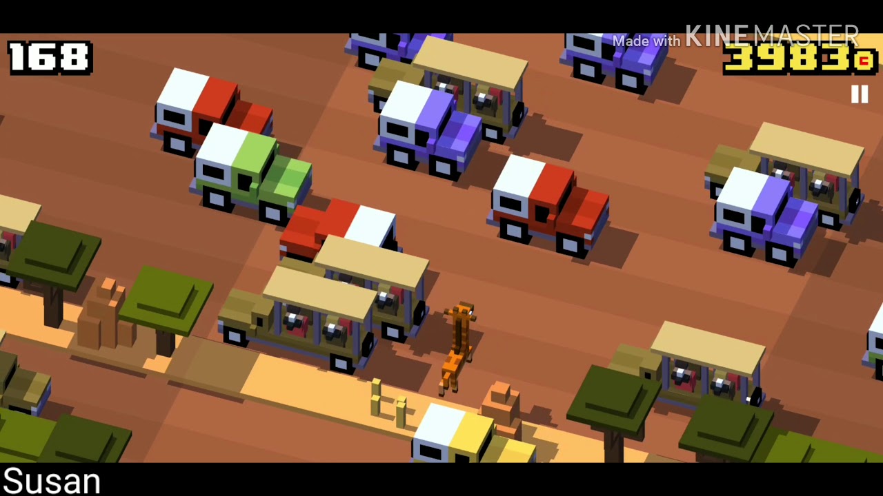 Crossy Road Gameplay_Giraffe YouTube
