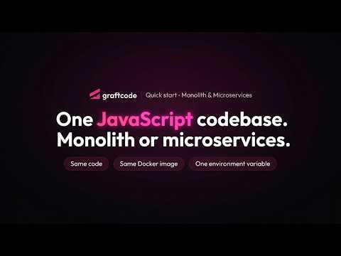 Switch Between Monolith And Microservices (JavaScript)