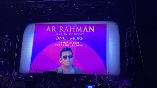 AR RAHMAN * Full Show 🔴LIVE CONCERT EXPO 2020 DUBAI * USE HEADPHONE for better audio clarity * UDIT