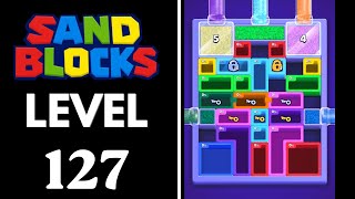 Sand Blocks: Drop Puzzle Level 127 Walkthrough 