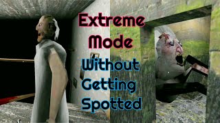 Granny Extreme Mode Sewer Escape Without Getting Spotted