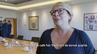 Bezoek / visite minister Gennez, Koffie/Cafés Rombouts