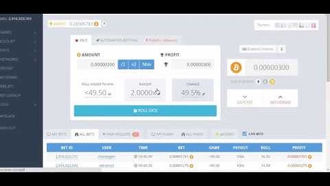 Bitsler win script (New 2017)