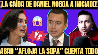 Verónica Abad le para el carro a Daniel Noboa “Lo desenmascara” Kronfle saca pecho por Salazar