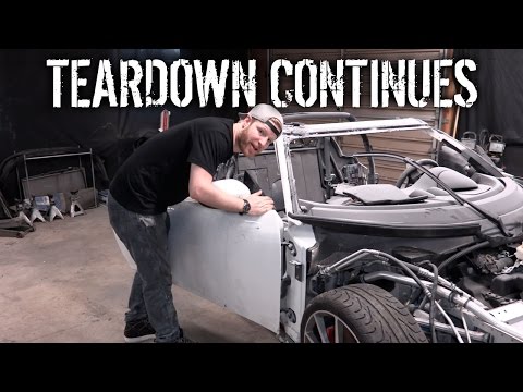 Budget Lotus Evora pt 11 — door panel removal & door teardown