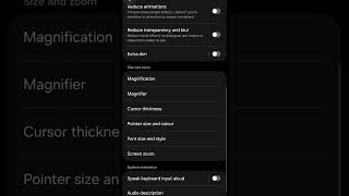 Samsung One UI 8.5 settings...#shorts #short #samsung #tech #oneui #smartphone