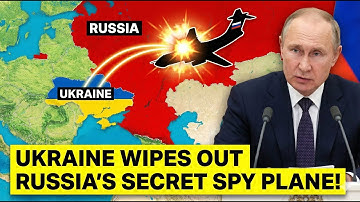 Oekraïne VERNIETIGT Russisch geheime spionagevliegtuig!