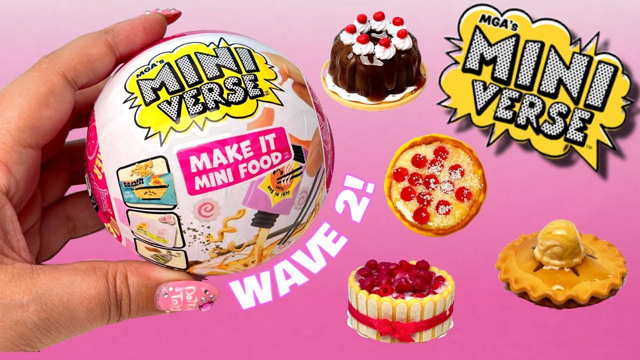 UNBOXING MINI VERSE DINER SERIES 2 WAVE 2!! - YouTube