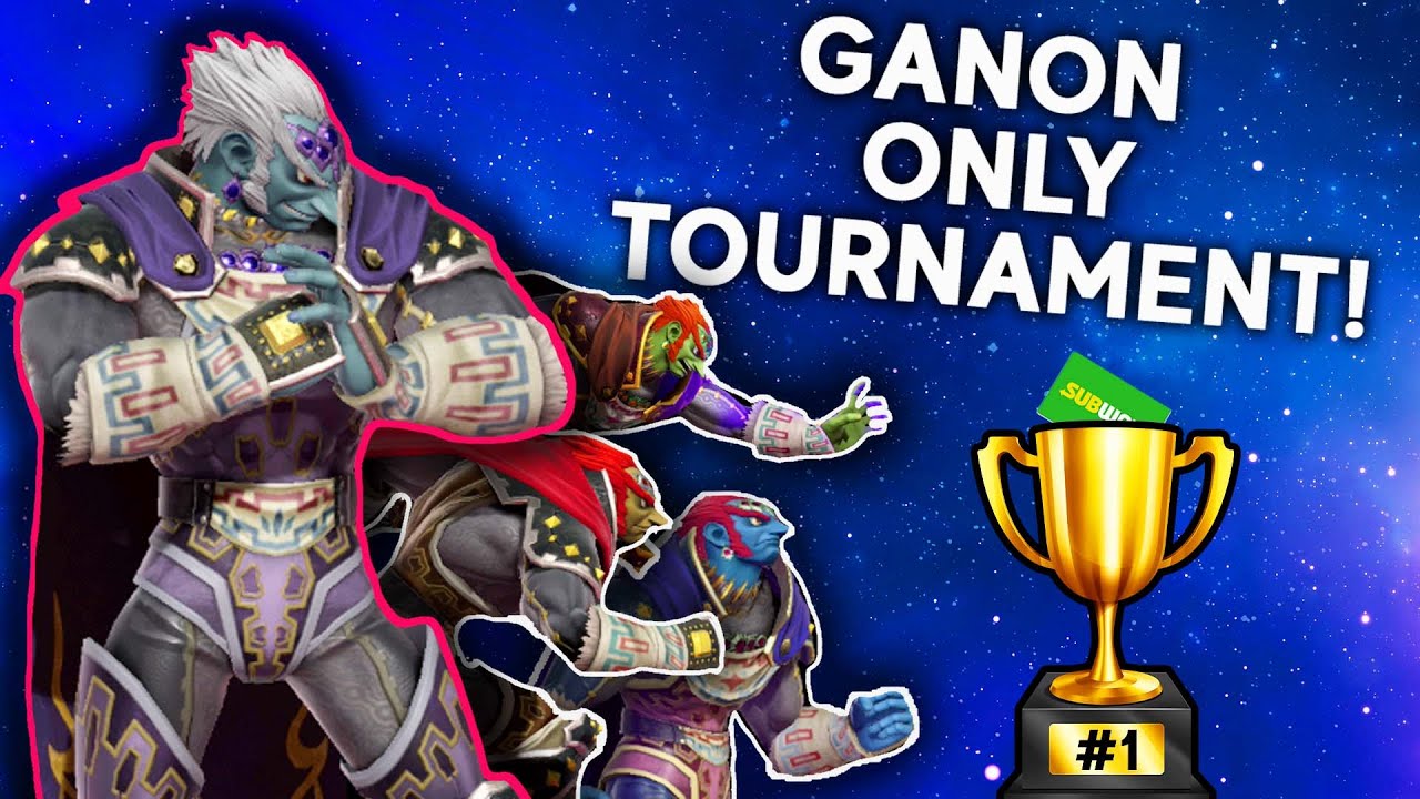 I won a GANON ONLY TOURNAMENT!