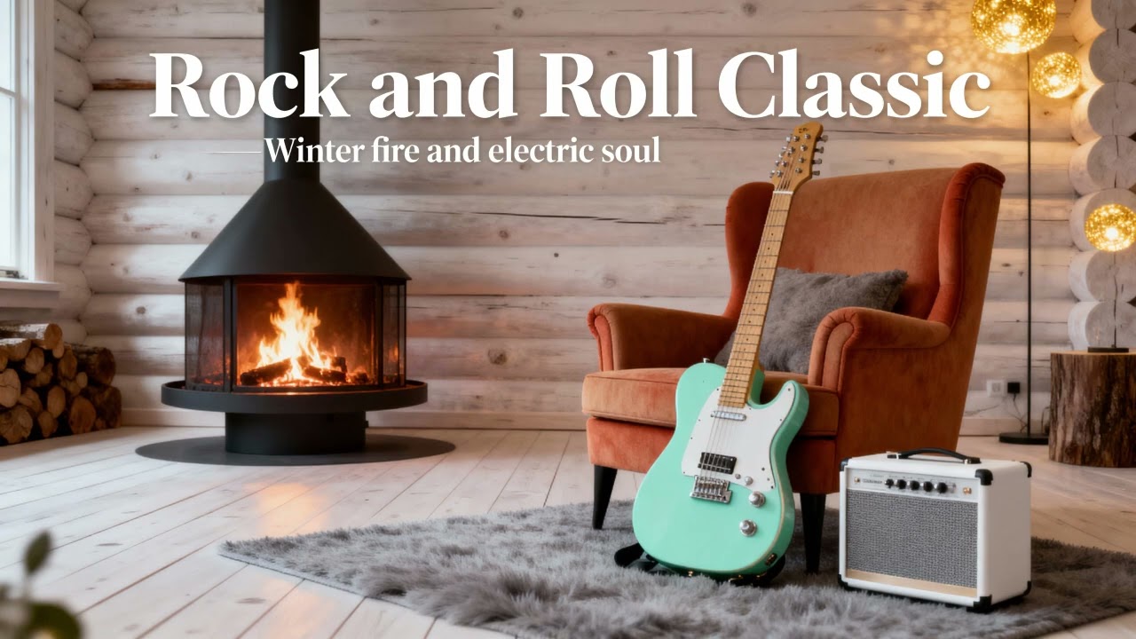 🏡🎸 ROCK AND ROLL 1950 – CALM CLASSIC ROCK | RELAXING HOME MOOD