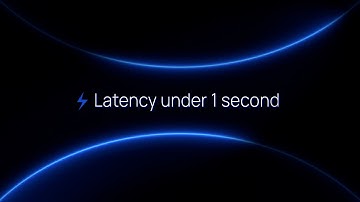 Subsecond Latency That Feels Human