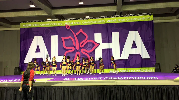 Victory cheer small sr. 5 aloha day 2, 2015