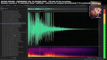 Sound Design Fireworks Vol 02 (Sound Pack) - Preview 5_Individual_Deep subfolder