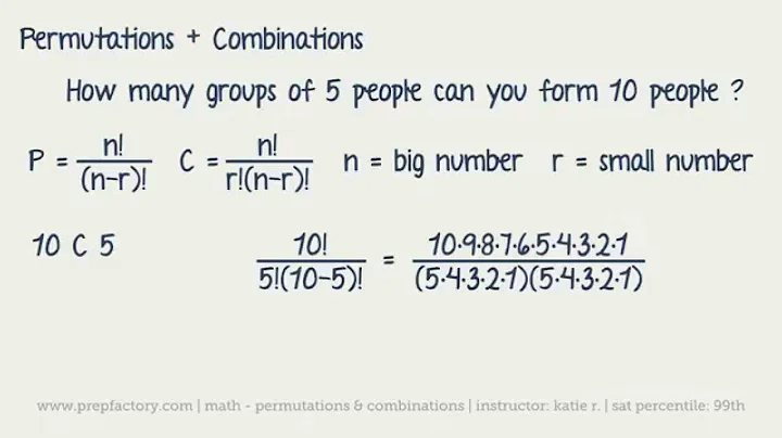 ACT Math - Permutations and Combinations