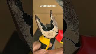 The best way to cut wire with pliers #lifehacks #tricks
