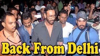 After Receiving Padma Shri Award Ajay Devgan Airport