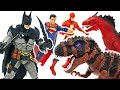 Batman, Superman! Join forces to defeat dragons and dinosaurs! | DuDuPopTOY