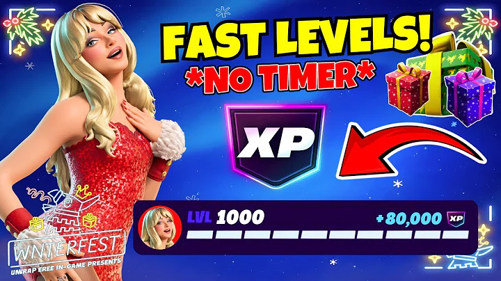 *NO TIMER* Fortnite XP MAP to LEVEL UP FAST in Chapter 7! (WORKS in FORTNITE WINTERFEST)
