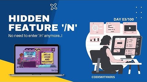 Escape Character in python (\n) | CodeWithKris | Day 3 - No Talking