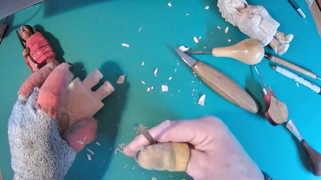 Карикатура на индейца. Часть 4