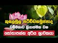 කුසලමූල පටිච්චසමුප්පාද ධම්මතාව ක්රියාත්මක වන සෝතාපන්න අරිය ශ්රාවකයා | Daham Atuvawa