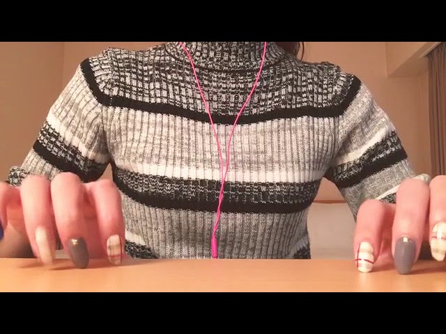 ASMR  〜ネイルタッピング〜 音フェチ