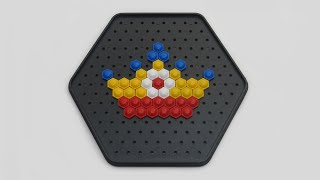 Корона | Собираем мозаику | Схема мозаики