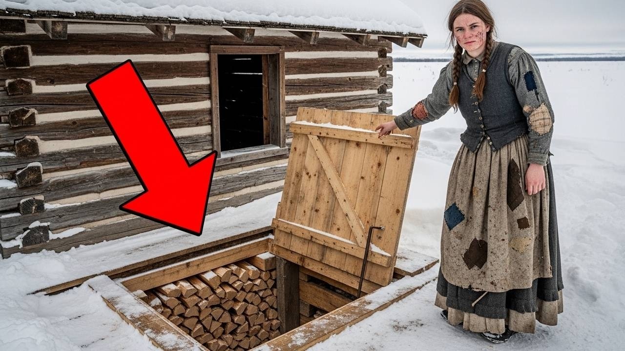 Kicked Out at 16, She Built a Cabin Nobody Believed In — Until Her Firewood Stayed Dry All Winter