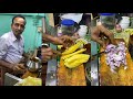 Hardworking old making Chennai sundal with hands - Indian Street Food