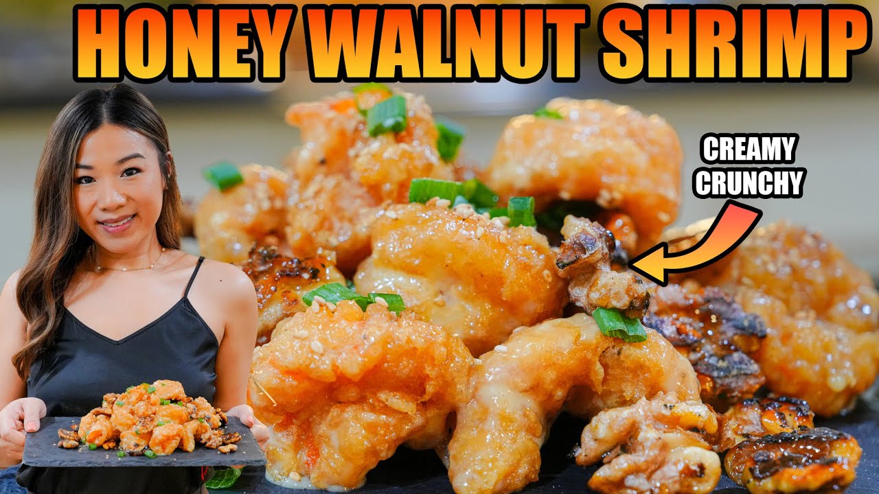 The BEST Honey Walnut Shrimp Recipe 🍯🍤