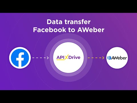 Facebook and AWeber Integration | How to download new leads from Facebook to AWeber