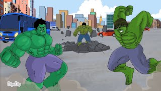 (Part 2)Hulk Verse / Hulk (2008) vs Hulk (2003) vs Hulk (MCU)  / Flipaclip animation/