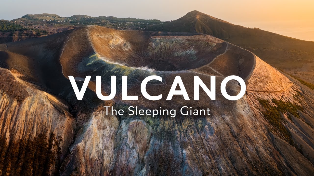 🌋 Vulcano - The Sleeping Giant | Breathtaking Drone Footage (Aeolian Islands, Italy)