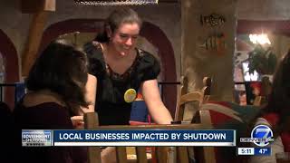 Federal workers aren't alone, local restaurants are hurting from shutdown as well