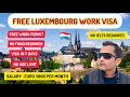 Free jobs in luxembourg  2024  jobs in luxembourg for asians  luxembourg jobs europe