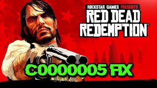 Fix Access Violation (c0000005) Error In Red Dead Redemption on PC