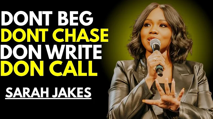 9 THINGS WOMEN SHOULD NOT DO WITH MAN motivational speech, sarah jakes motivation