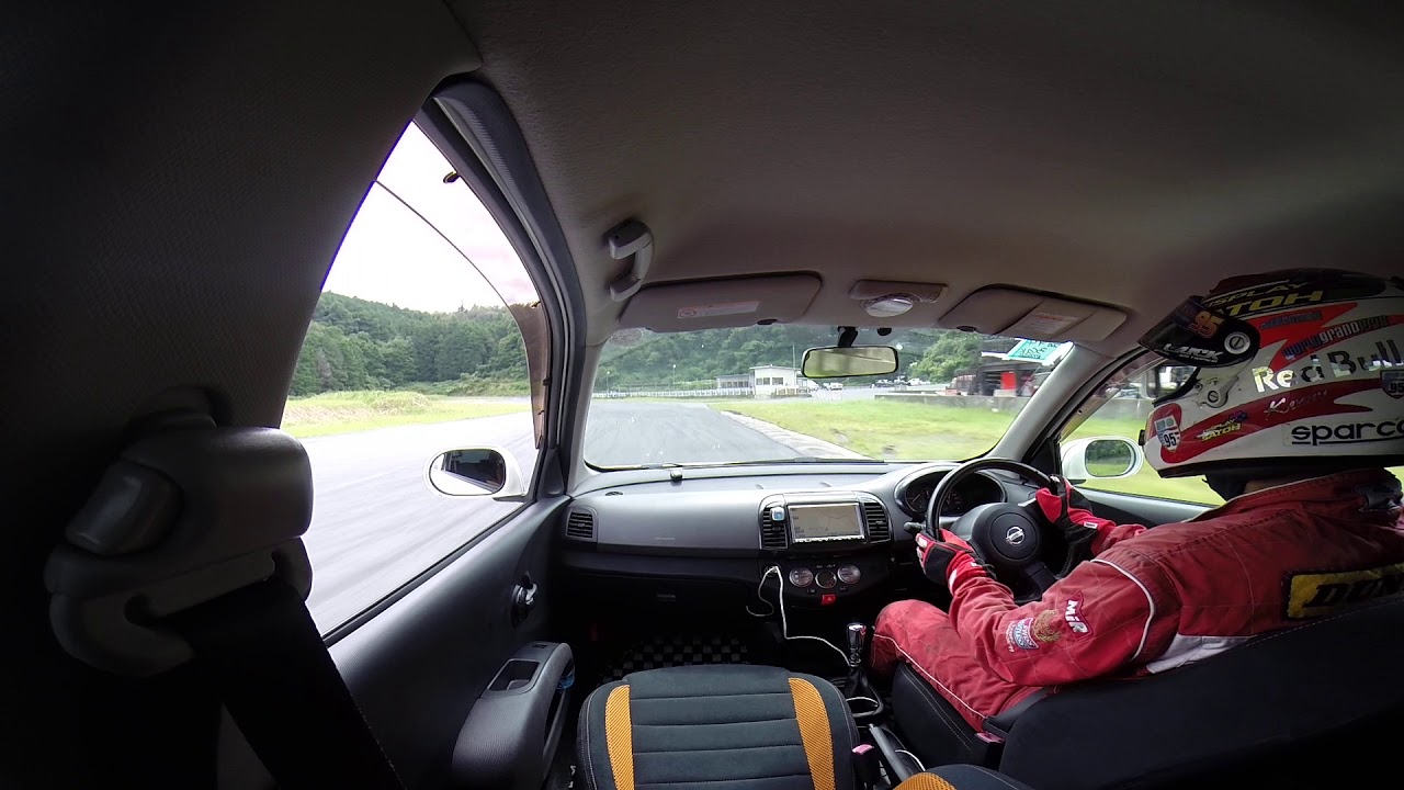 NISSAN K12 MARCH 12SR AUTECH @YZ-circuit East course