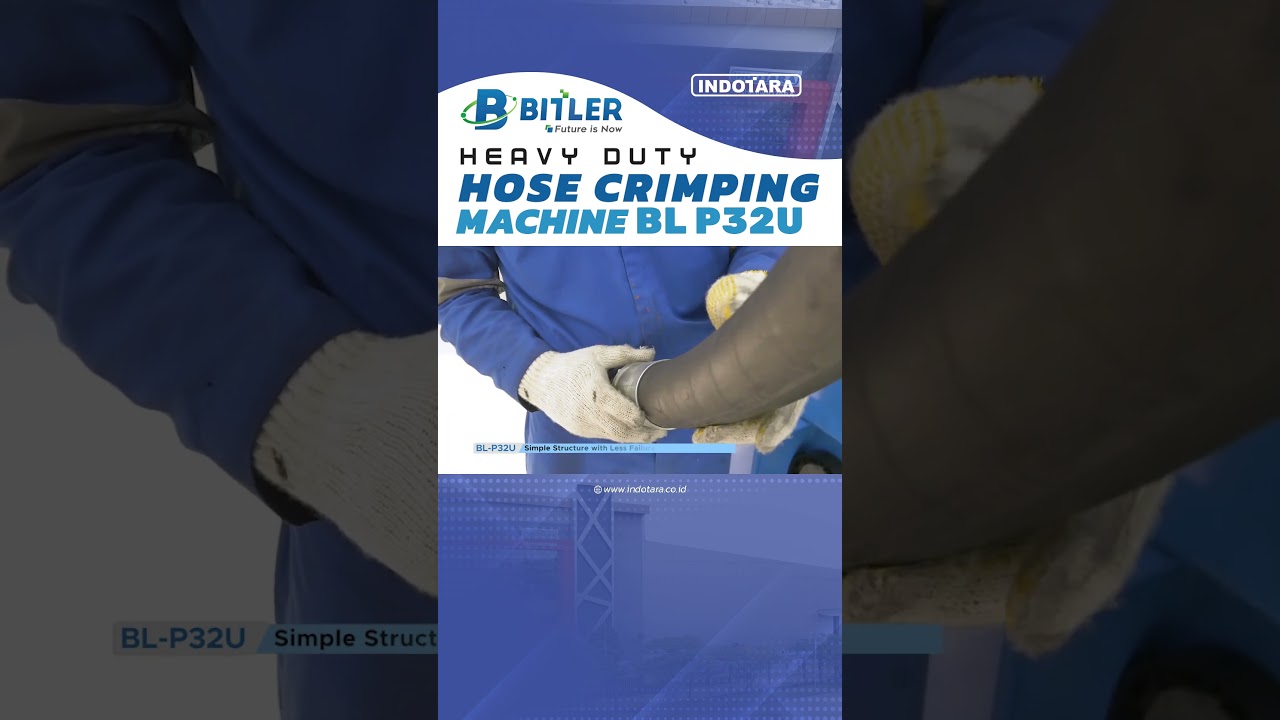 MESIN CRIMPING DARI BITLER BL-P32U, INCLUDE STAND & ACCESSORIES 