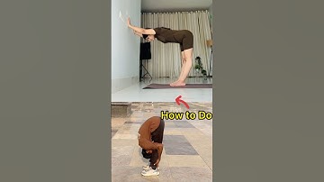 Uttanasana Progress | Forward Fold Before vsAfter #yogashorts #forwardbend