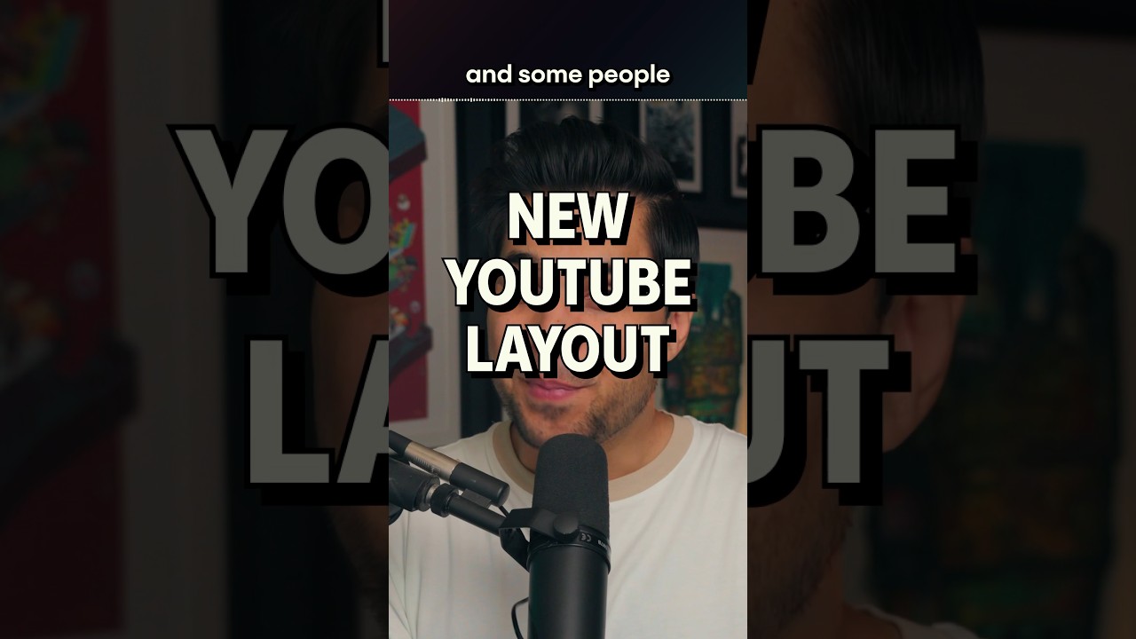 YouTube’s NEW LAYOUT