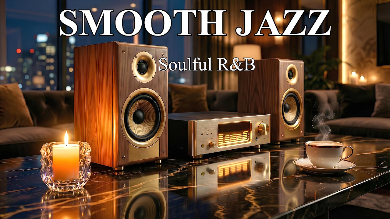Smooth Jazz & Soulful R&B – Instrumental Lounge for Deep Focus | Smooth Night Jazz Atmosphere