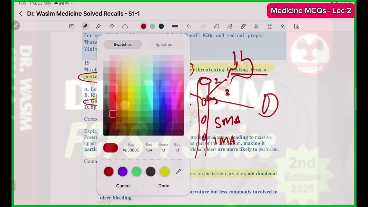 FCPS I Medicine New MCQs Pool - 02 | Dr. Wasim FCPS I Book 2nd Edition | Updated FCPS I MCQs Pool