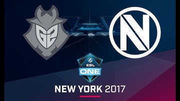 CS:GO - G2 vs. EnVyUs [Inferno] Map 1 - Semifinal - ESL One New York 2017 EU Qualifier