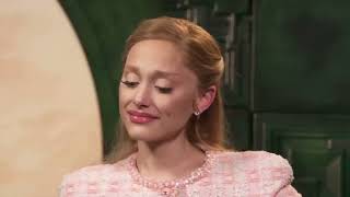 Ariana&Cynthia praising interviewer for half a minute