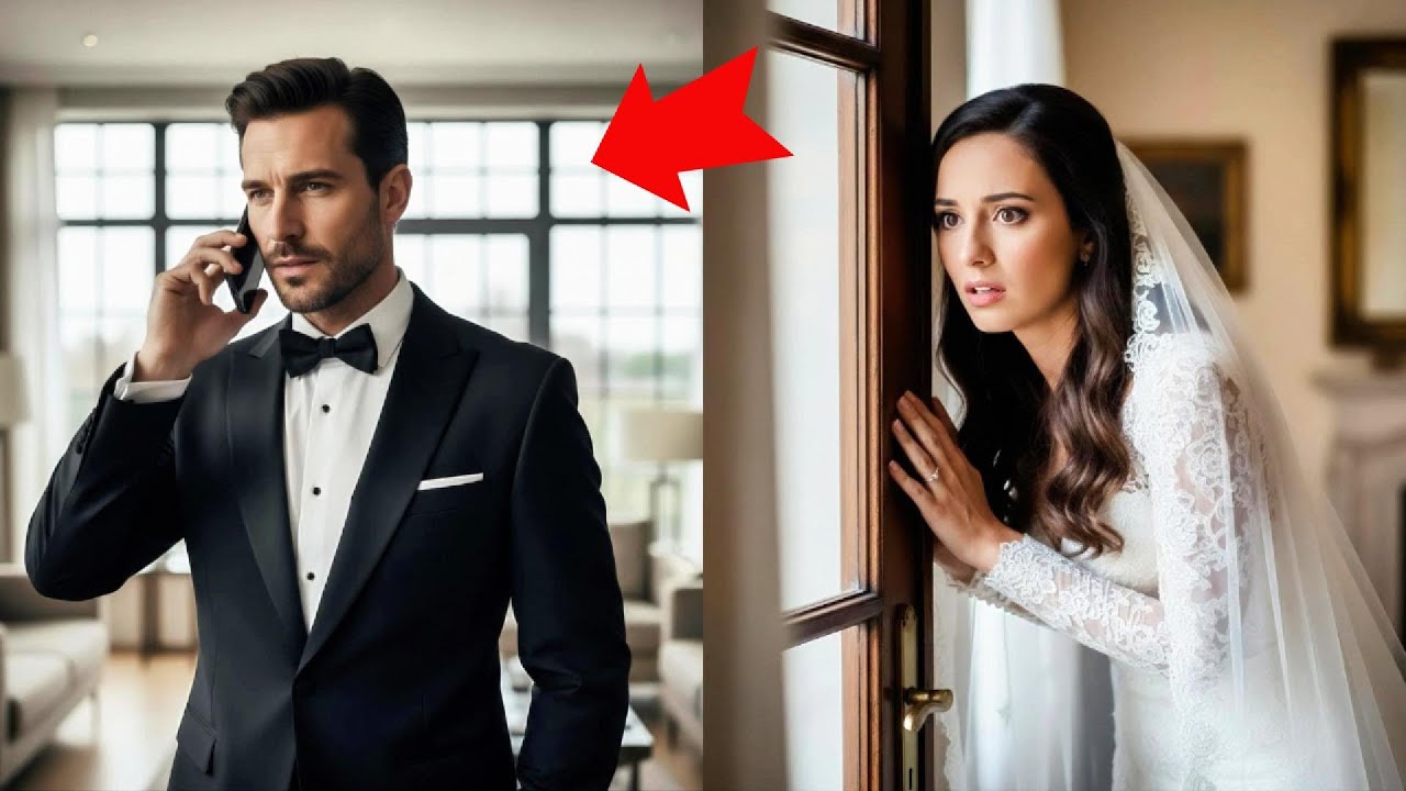 ОНА УСЛЫШАЛА ЕГО ТАЙНЫЙ ЗВОНОК ЛЮБОВНИЦЕ — ПРЯМО ПЕРЕД НАЧАЛОМ СВАДЬБЫ