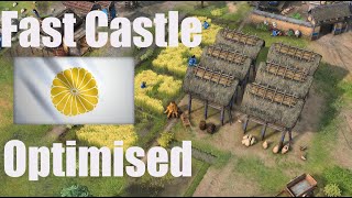 Optimised JAPANESE Fast Castle | AoE 4 Build Order Guide | Season 6