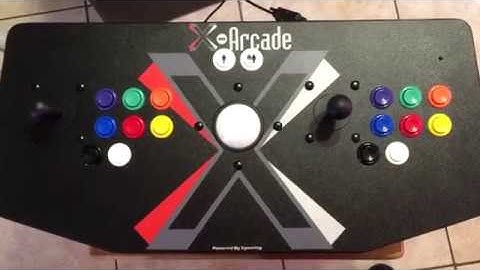 XArcade Tankstick MOD 1 - Replace Black Buttons with Color Buttons