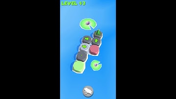 Frog Puzzle. Levels 41 - 45. Walkthrough.