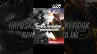 Percakapan Hero Badang Dan Chou Mobile Legends Indonesia #shorts